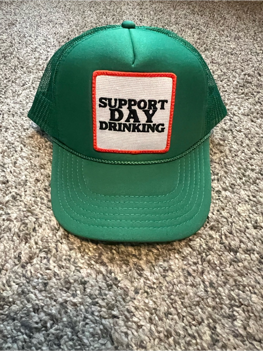 Friday Feelin Support Day Drinking Trucker Hat